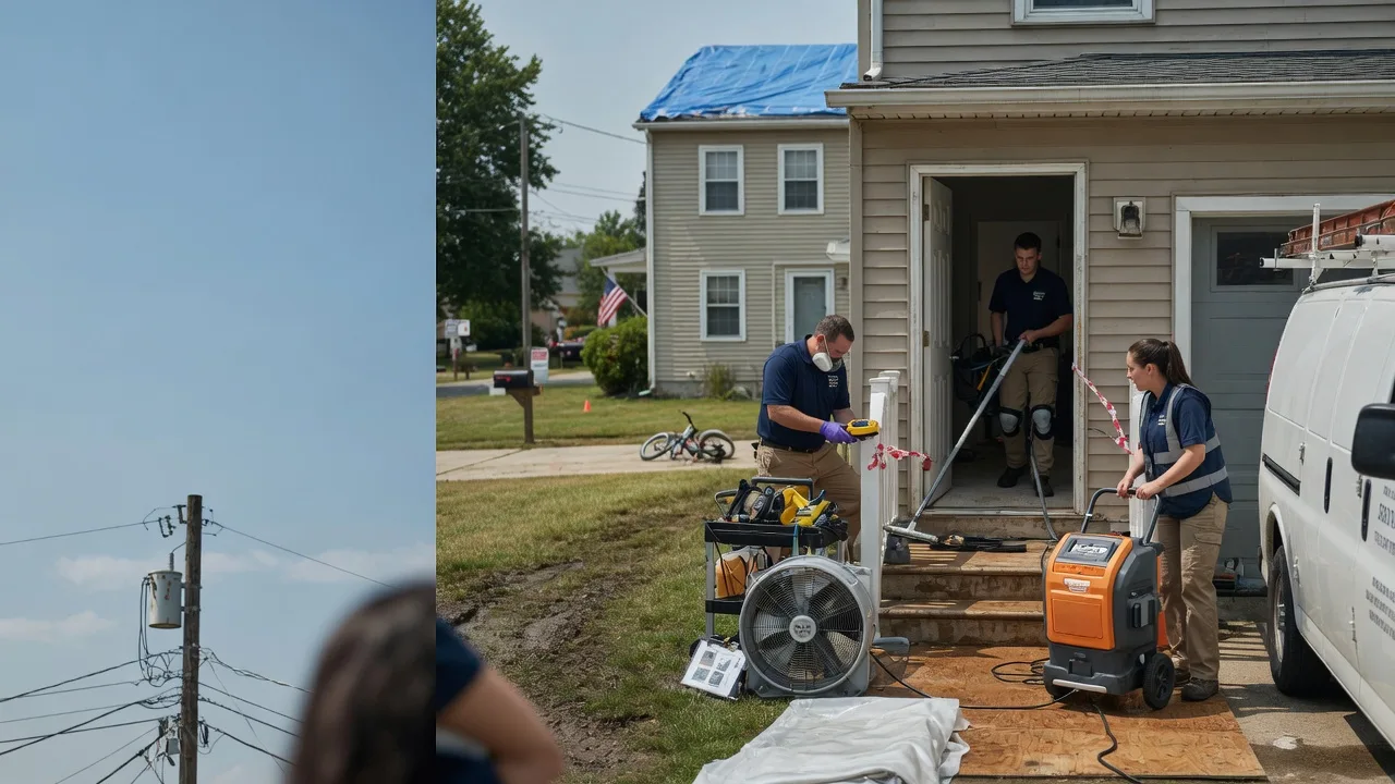 Water Damage Repair in Perkinsville, VT near me